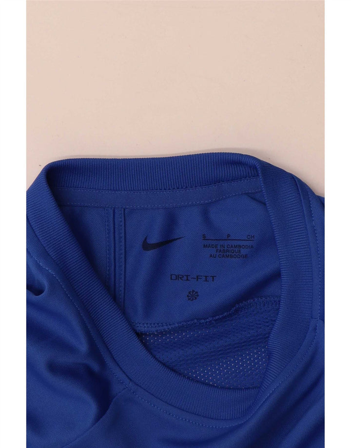 Ανδρικό T-shirt Nike Dri Fit T-Shirt Small Blue Colourblock