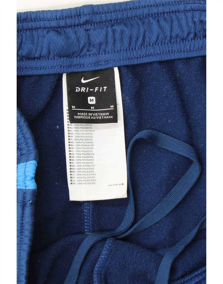 Ανδρικές φόρμες Nike Dri Fit Παντελόνια μεσαίου μπλε χρώματος πολυεστέρας
