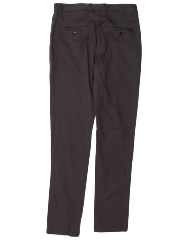 Zara Ανδρικό παντελόνι Chino Slim EU 38 Small W30 L32 Γκρι βαμβακερό