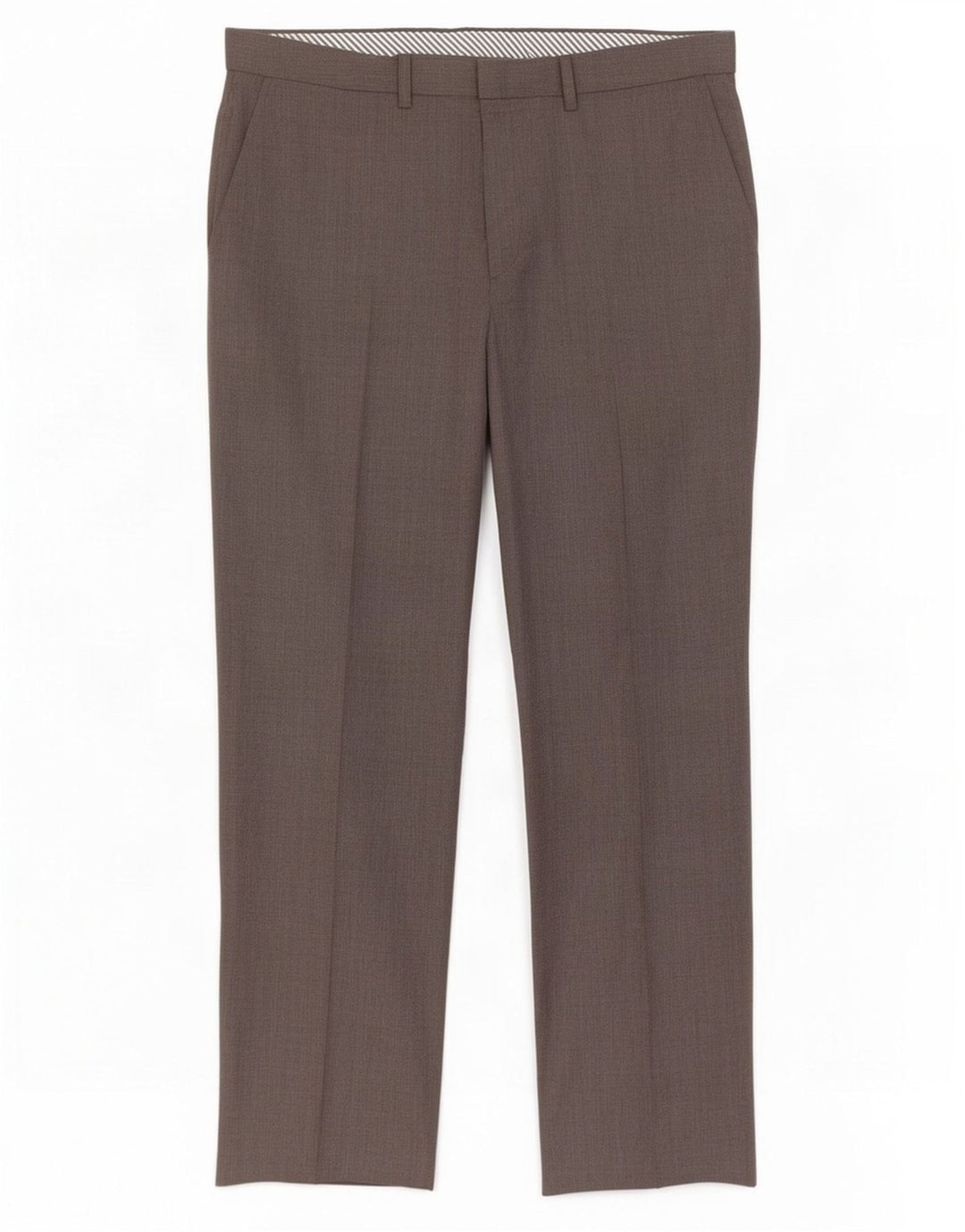 Ανδρικό ίσιο παντελόνι Marks & Spencer W36 L31 Καφέ μαλλί
