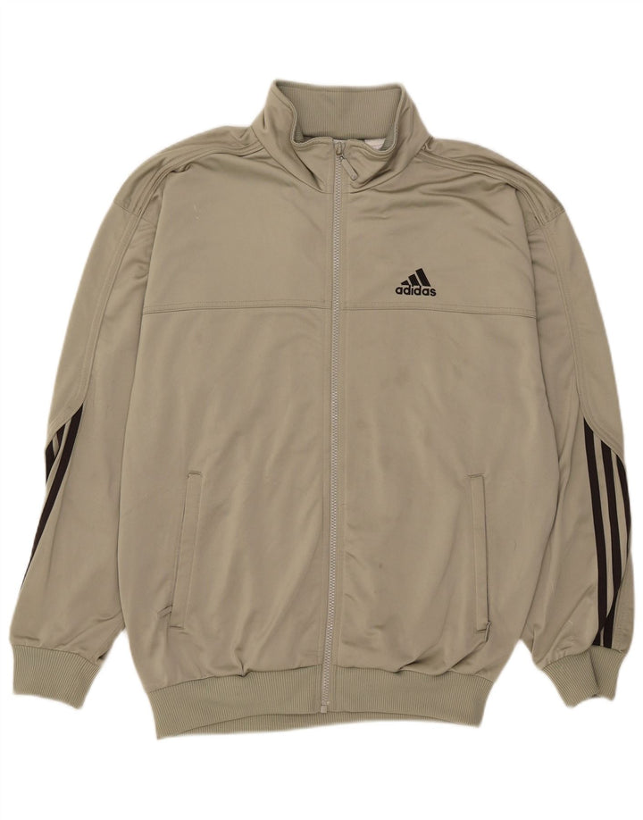 Ανδρική φόρμα Adidas Top Jacket UK 38/40 Medium Khaki Polyester