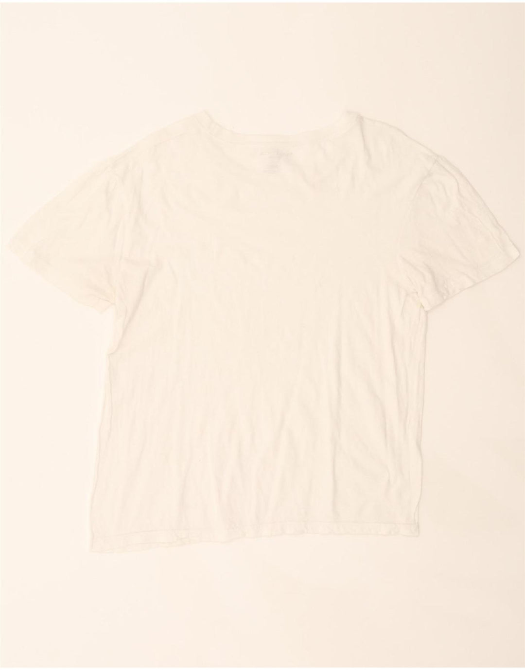 NAUTICA Mens T-Shirt Top Medium White Cotton Vintage Nautica and Second-Hand Nautica from Messina Hembry 