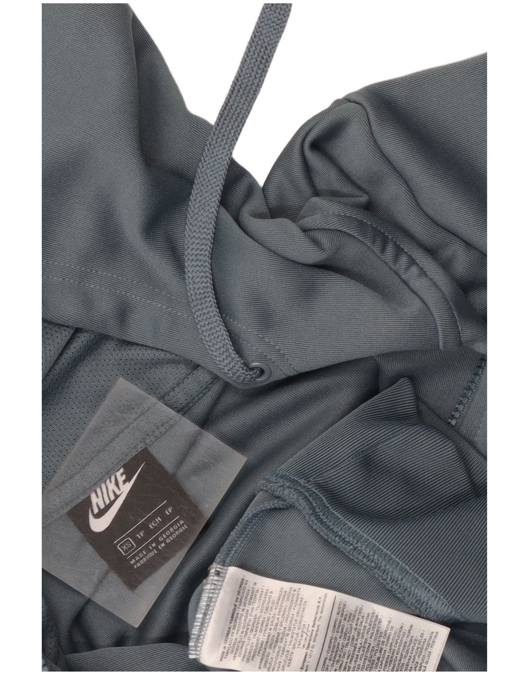 Ανδρικό πουλόβερ Nike με φερμουάρ με κουκούλα XS Γκρι πολυεστέρας