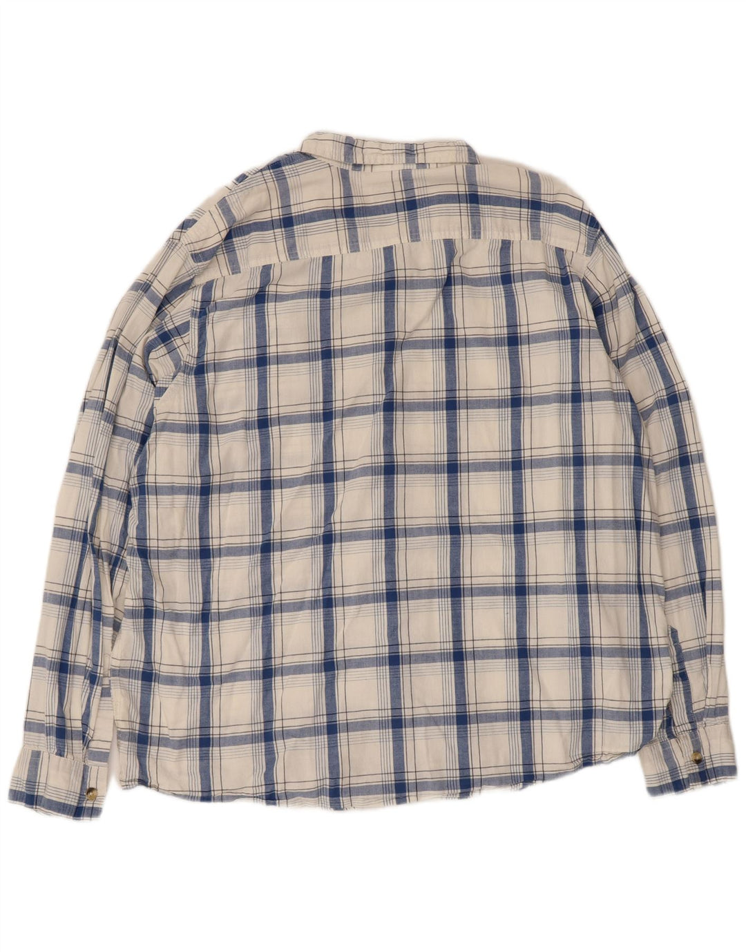 Ανδρικό πουκάμισο Wrangler 2XL White Check Cotton