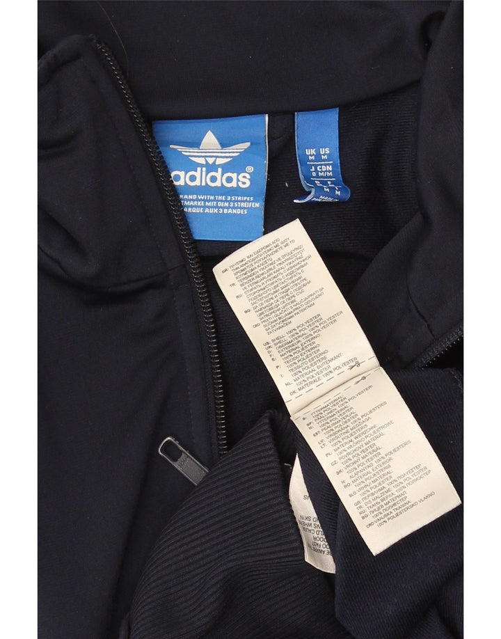 Ανδρική αθλητική φόρμα ADIDAS Top Jacket Medium Navy Blue Polyester