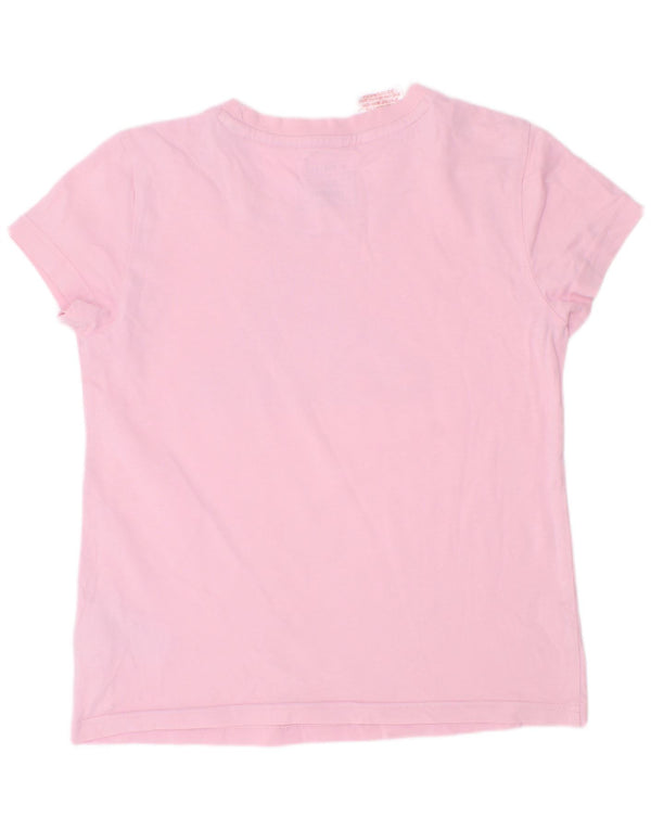 Adidas Graphic T-Shirt Top 9-10 Years Pink Cotton