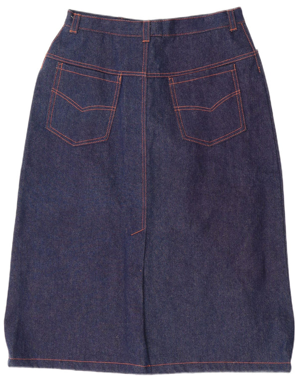 Vintage Γυναικεία Τζιν Φούστα W31 Medium Navy Blue