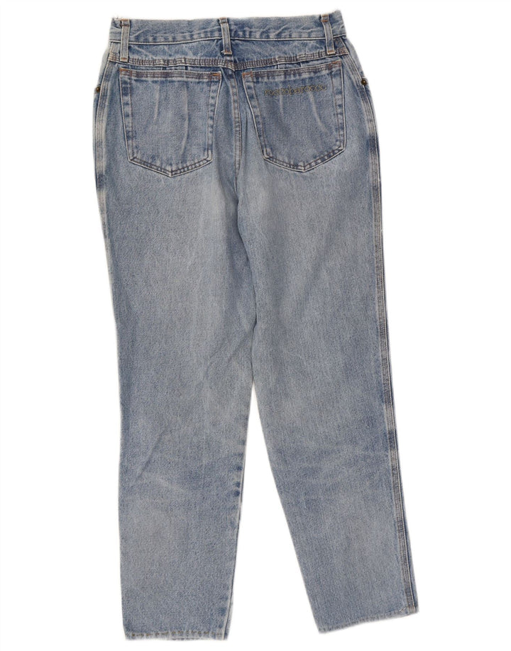 Roccobarocco Γυναικείο Cropped Jeans W31 L25 Μπλε βαμβακερό