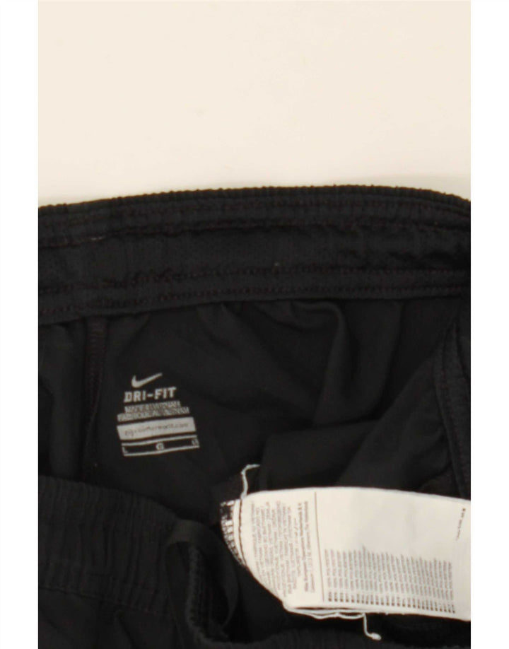 Ανδρικό αθλητικό σορτς Nike Dri Fit, μεγάλο μαύρο πολυεστέρα