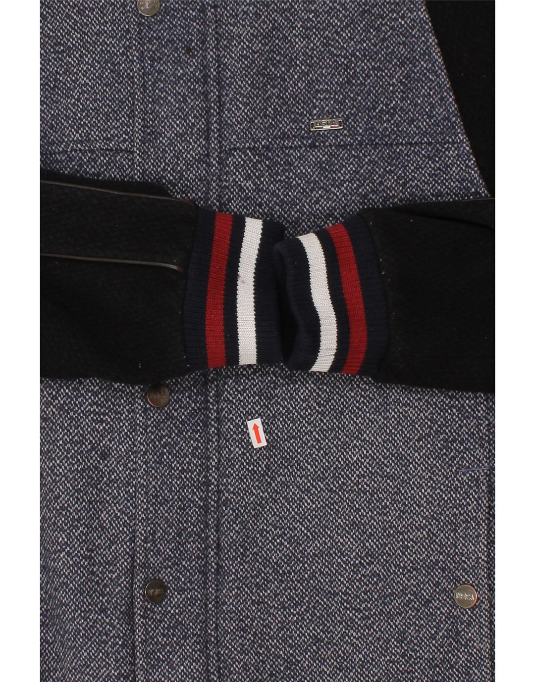 U.S. POLO ASSN. Mens Varsity Jacket IT 56 3XL Navy Blue Wool Vintage U.S. Polo Assn. and Second-Hand U.S. Polo Assn. from Messina Hembry 