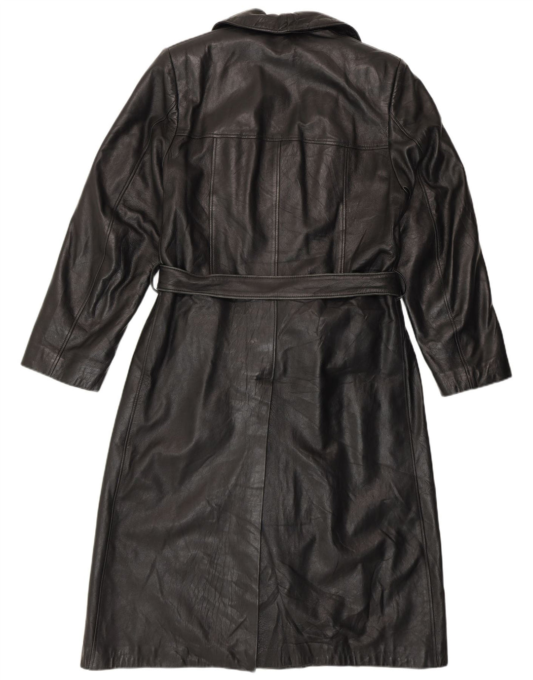 PASCUCCI Ανδρικό Δερμάτινο Παλτό IT 50 Large Black Leather