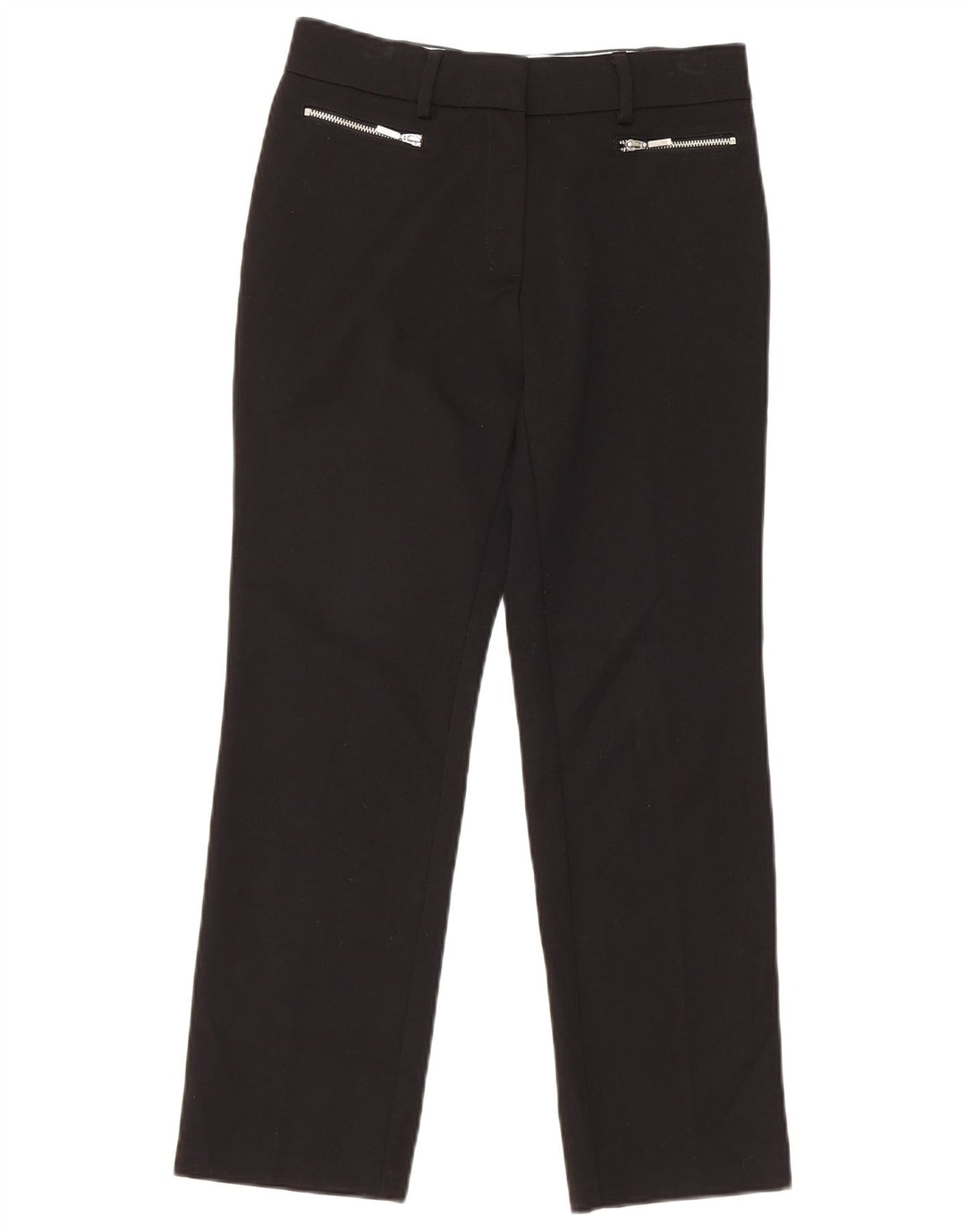 Marks & Spencer Γυναικείο Cropped Παντελόνι UK 8 Small W26 L25 Black Polyester