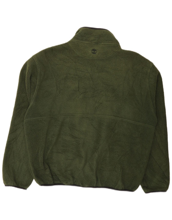 Ανδρικό μπουφάν Timberland Fleece UK 40 Large Green Polyester