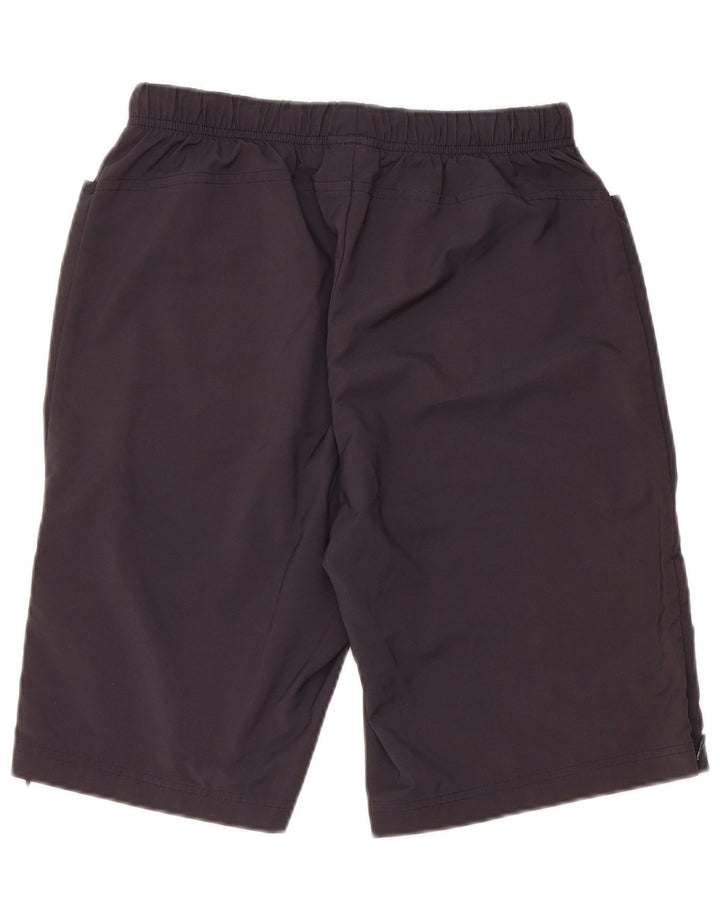 Γυναικείο αθλητικό σορτς ADIDAS UK 12 Medium Navy Blue Polyester