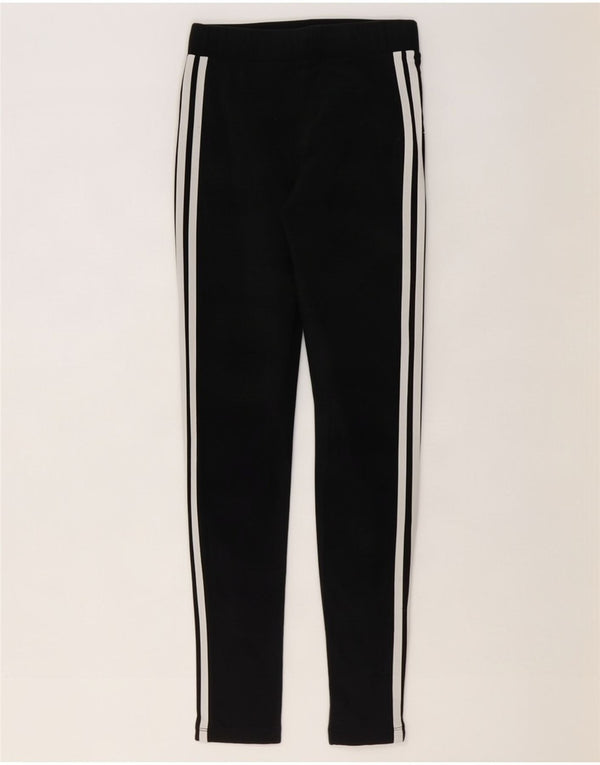 Γυναικείο κολάν Adidas UK 8 Small μαύρο βαμβακερό