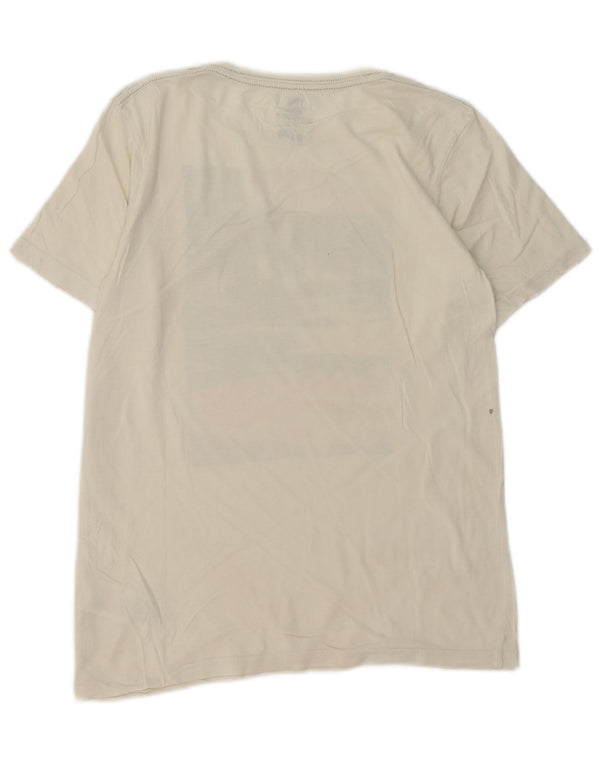 Μπλουζάκι Quiksilver Boys Graphic T-Shirt 13-14 ετών από λευκό βαμβακερό