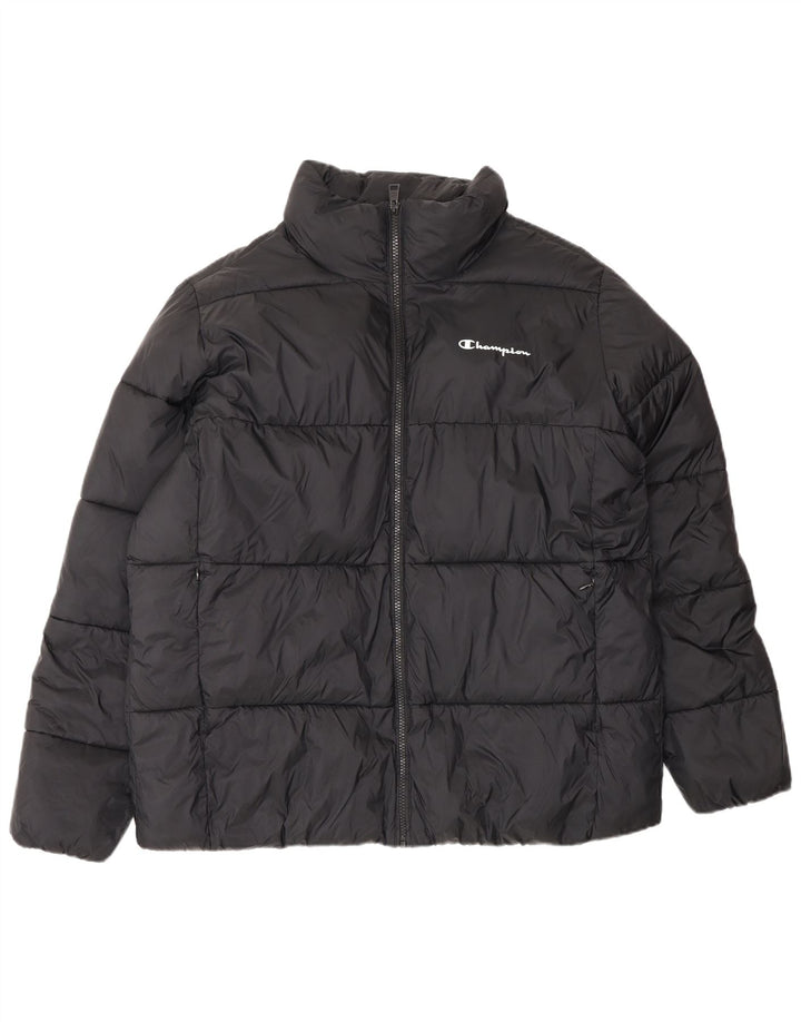 Champion Ανδρικό μπουφάν UK 40 Large Black Polyamide