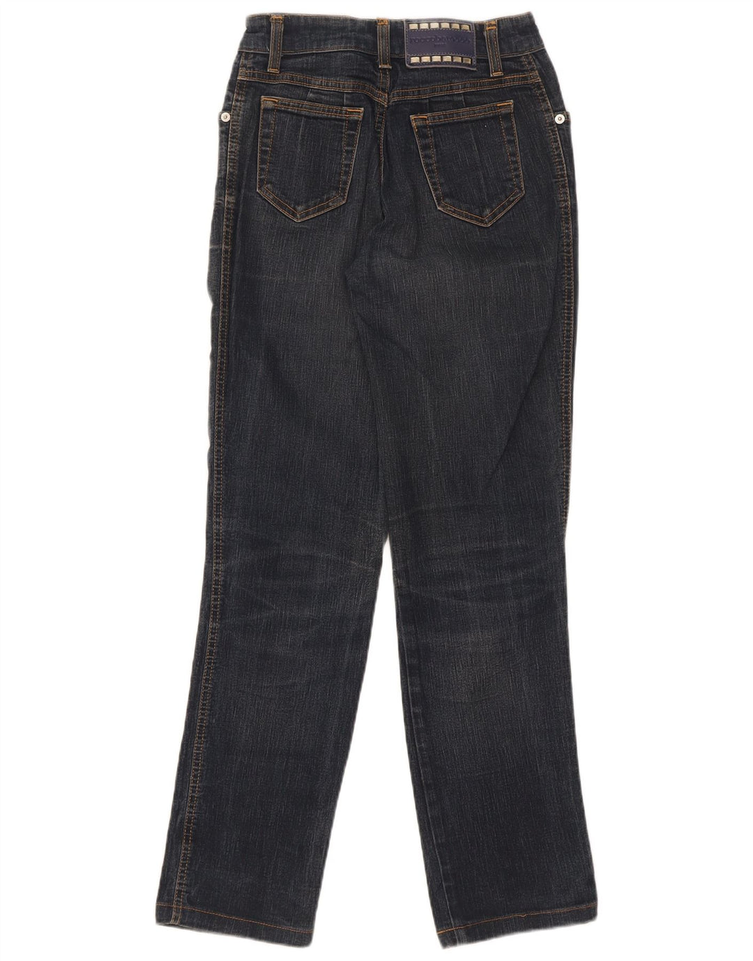Γυναικείο τζιν ίσιο Roccobarocco W28 L29 Navy Blue Cotton