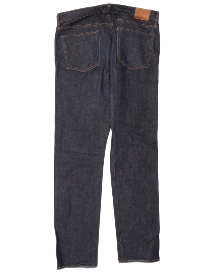 Ανδρικό τζιν Gap Slim W34 L32 Navy Blue Cotton