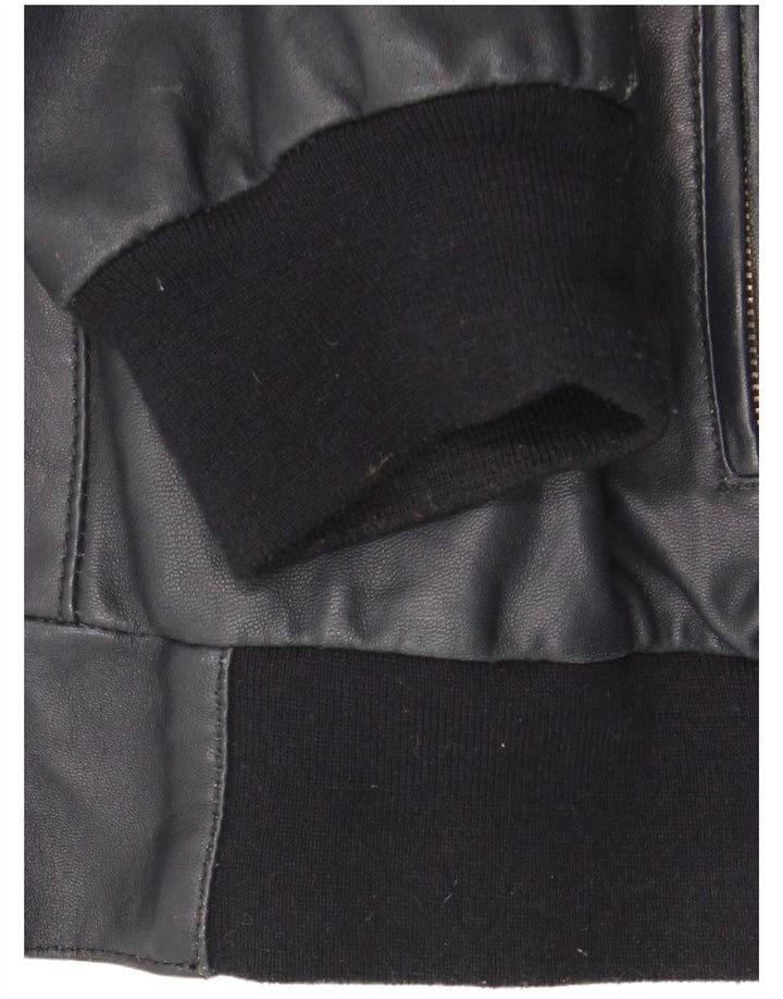 Ανδρικό δερμάτινο μπουφάν Conbipel Bomber IT 56 2XL Navy Blue