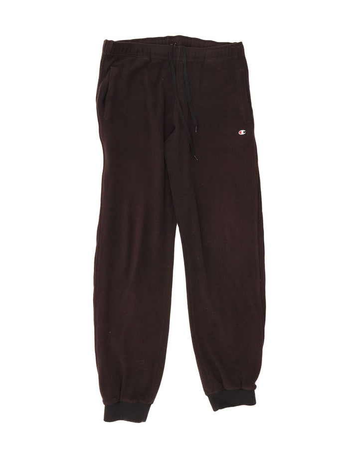 CHAMPION Mens Tracksuit Trousers Joggers Large Black Vintage Champion and Second-Hand Champion from Messina Hembry 