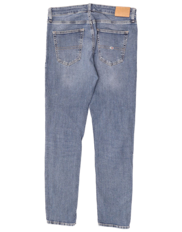 Tommy Hilfiger Ανδρικό Austin Slim Tapered Jeans W33 L34 Μπλε βαμβακερό