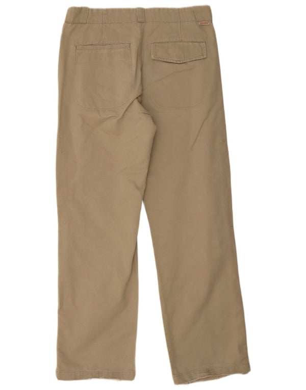 Lee Mens 715 Straight Cargo Παντελόνι W34 L34 Μπεζ βαμβακερό