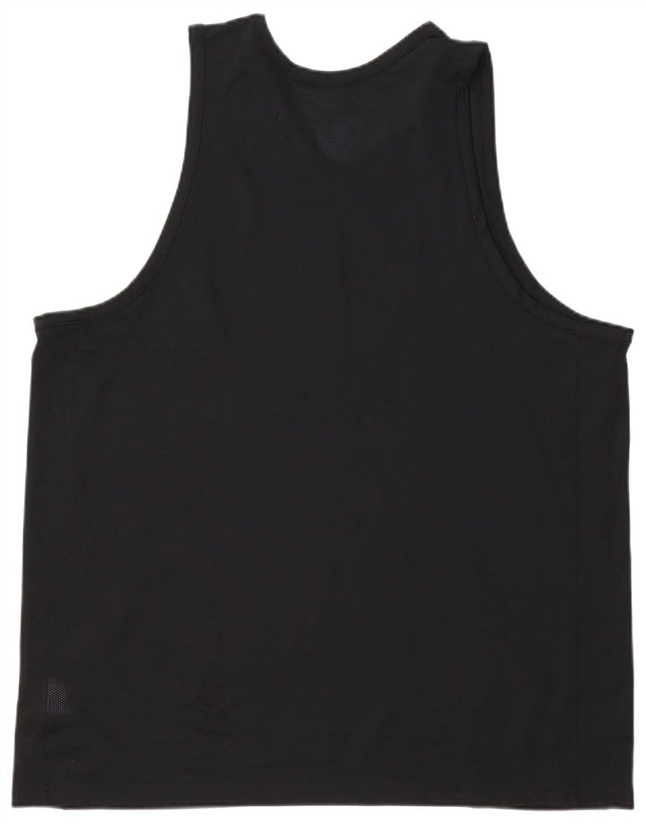 Ανδρικό γιλέκο Nike Dri Fit Top 2XL μαύρο πολυεστέρα