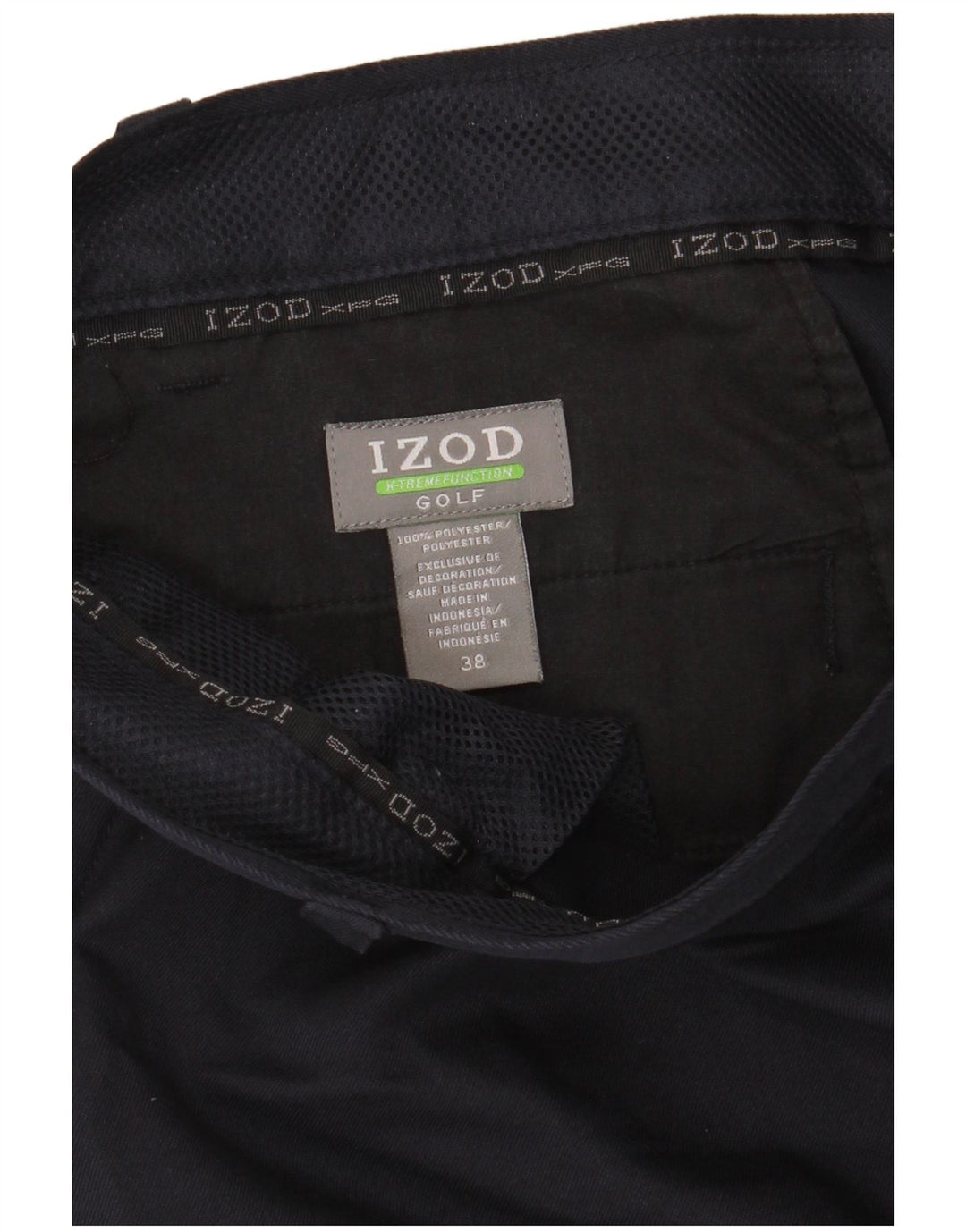 Ανδρικό σορτς Cargo IZOD W38 XL Navy Blue Polyester