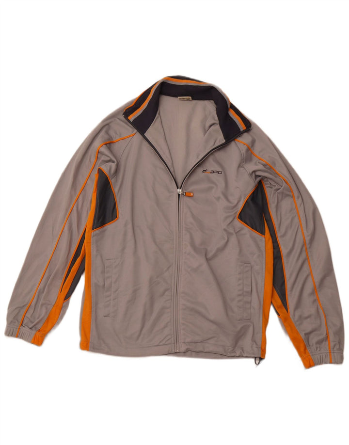 Ανδρική φόρμα BRUGI Μπουφάν μεσαίου γκρι χρώματος πολυεστέρας