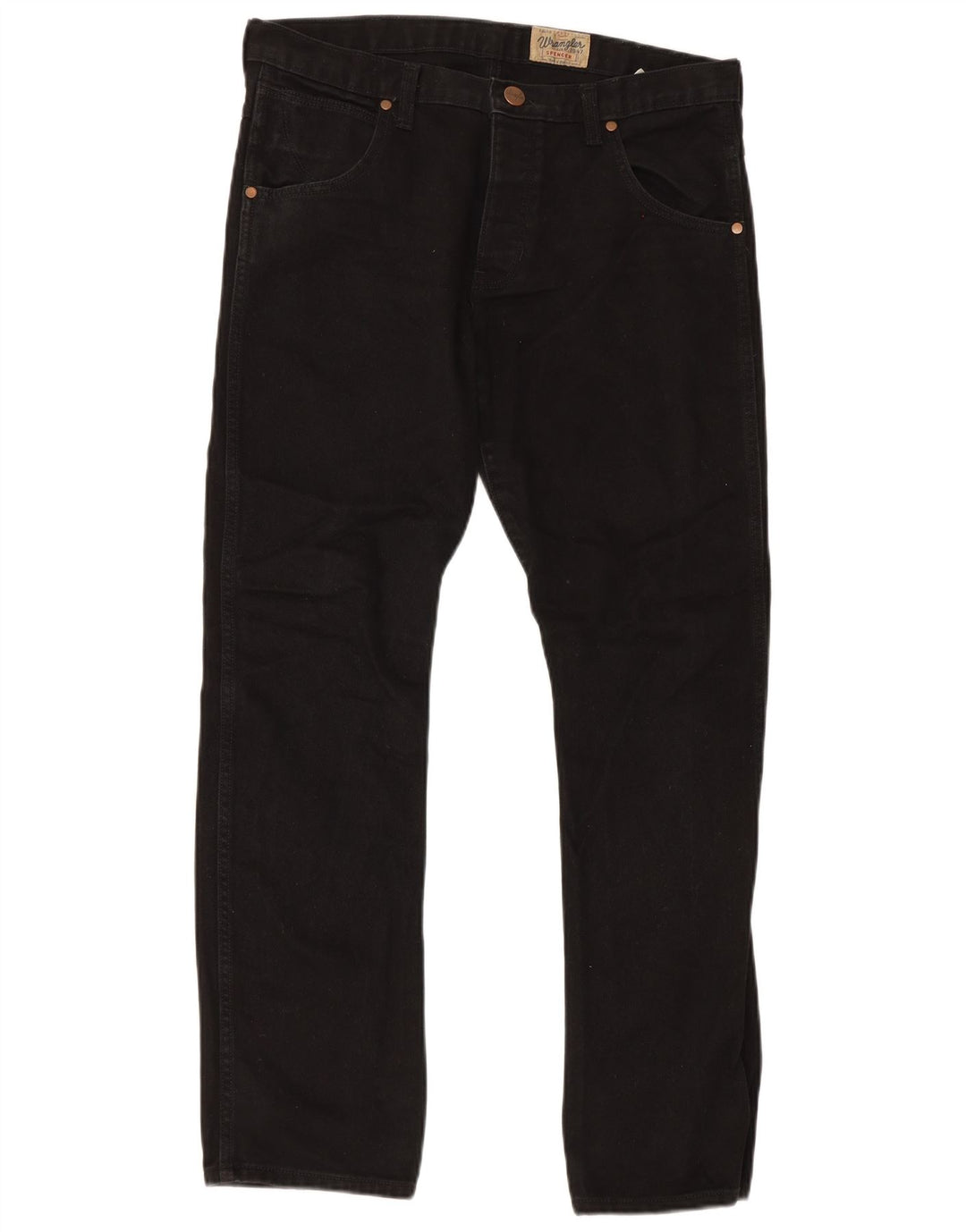 Ανδρικό τζιν Wrangler Spencer Slim Straight W34 L32 Μαύρο