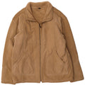 Vintage Ανδρικό Bomber Shearling Jacket UK 38 Medium Beige Shearling