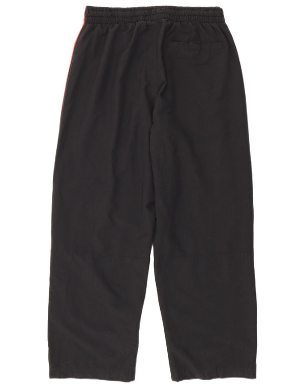 Nike Mens Tracksuit Trousers Large  Black Colourblock Polyester