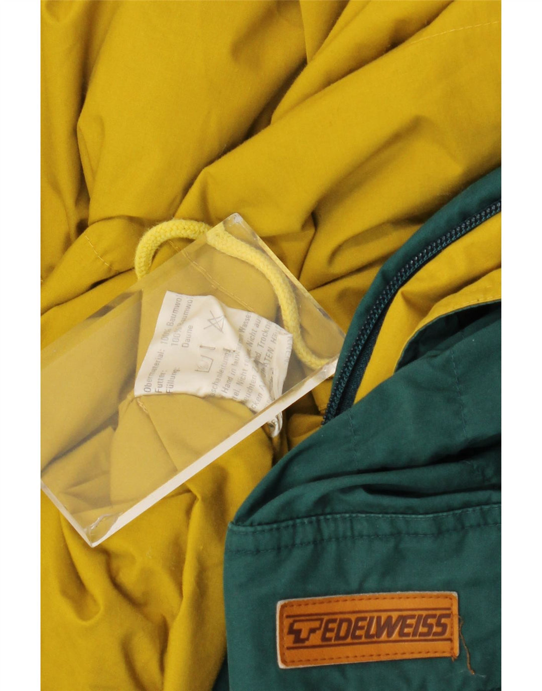 Ανδρικό μπουφάν με κουκούλα EDELWEISS UK 42 XL Πράσινο