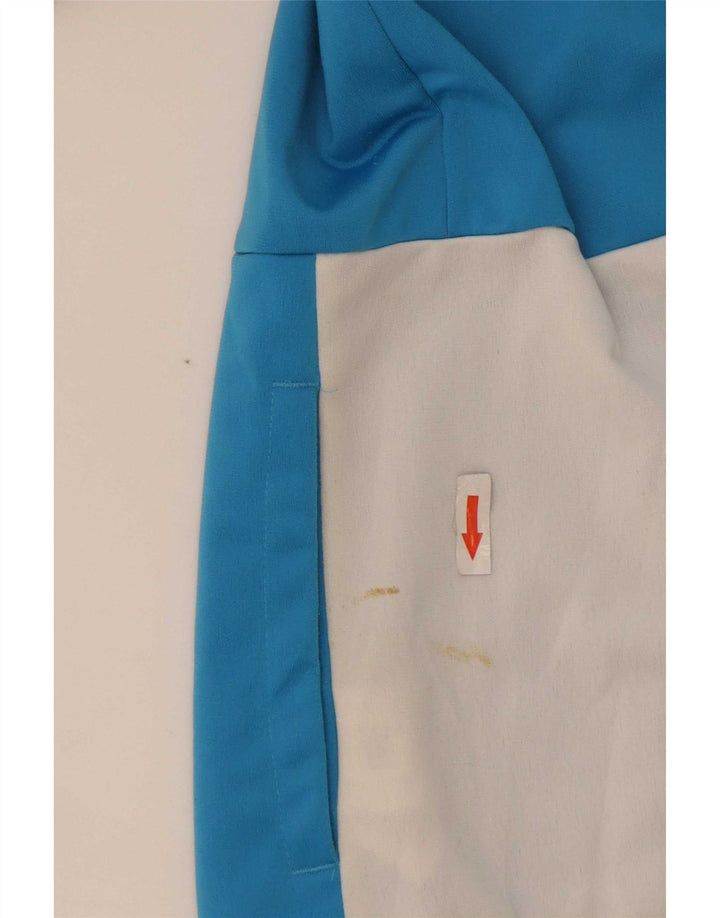 Γυναικεία αθλητική φόρμα Adidas Top Jacket UK 12/14 Medium Blue Colourblock