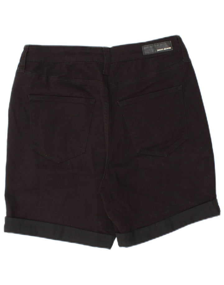 Dkny Γυναικείο τζιν σορτς US 6 Medium W28 μαύρο βαμβακερό