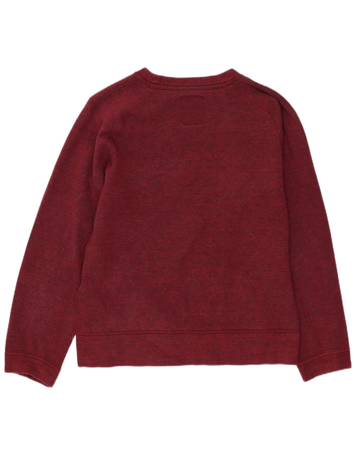 Γυναικείο φούτερ μεγάλου μεγέθους Nike Jumper UK 10 Small Maroon βαμβάκι