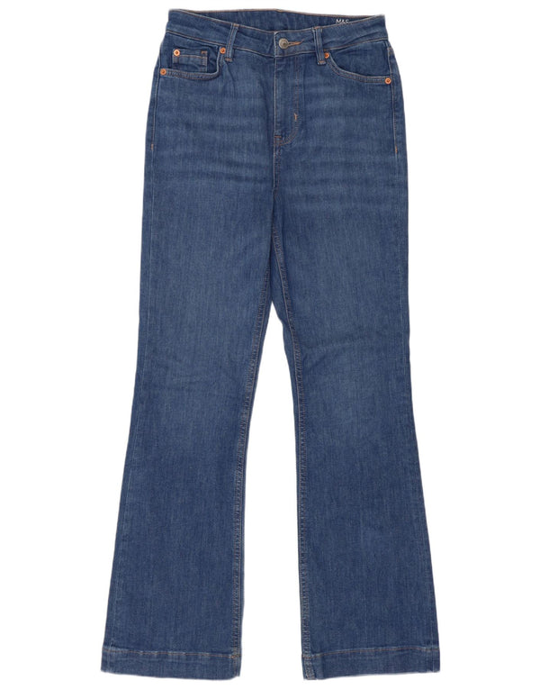 Marks & Spencer Γυναικεία ψηλόμεση τζιν UK 10 Small W28 L31 Blue