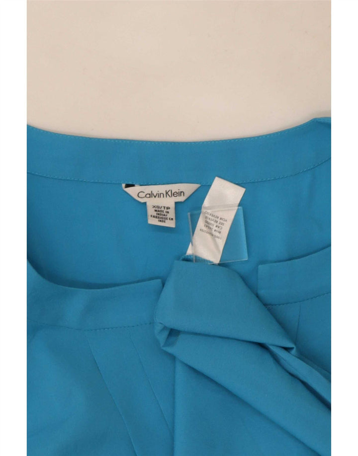 Γυναικεία αμάνικη μπλούζα Calvin Klein Top UK 6 XS Blue Polyester