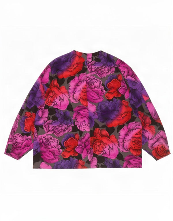 Vintage Γυναικείο Πουκάμισο Μπλούζα UK 20 2XL Πολύχρωμο Floral