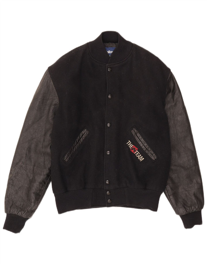 Ανδρικό μπουφάν Holloway Varsity UK 36 Small Black