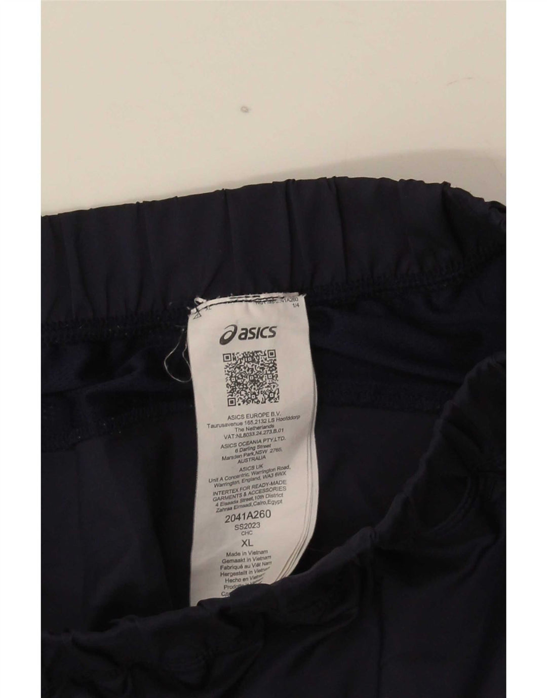 Ανδρικό αθλητικό σορτς Asics XL Navy Blue Polyester