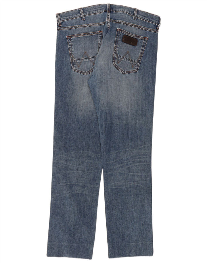 Ανδρικό τζιν Wrangler ίσιο W38 L32 Μπλε