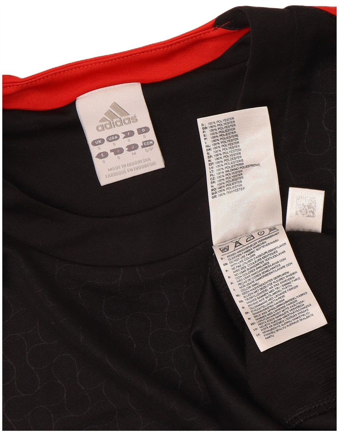 Ανδρικό T-Shirt Adidas Top Small Black Colourblock Polyester