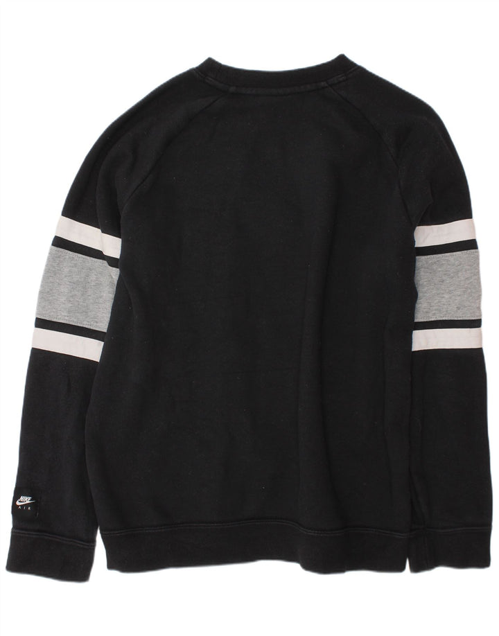 Γραφικό φούτερ Nike Boys Jumper 12-13 ετών Μεγάλο μαύρο χρώμα