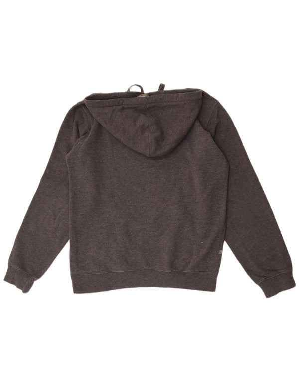 Ανδρικό γραφικό κουκούλα Vans από βαμβακερό μικρό γκρι χρώμα