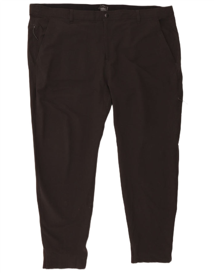 RUSSELL ATHLETIC Γυναικείο λεπτό παντελόνι Cargo 2XL W32 L30 μαύρο πολυεστέρα