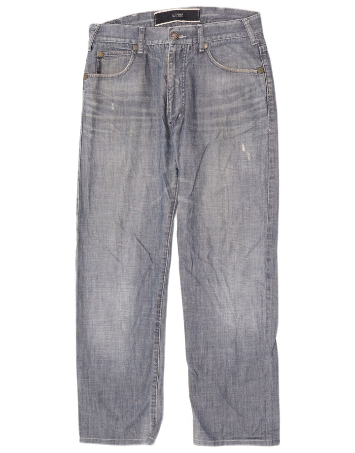 Armani Ανδρικό τζιν ίσιο W31 L28 Μπλε