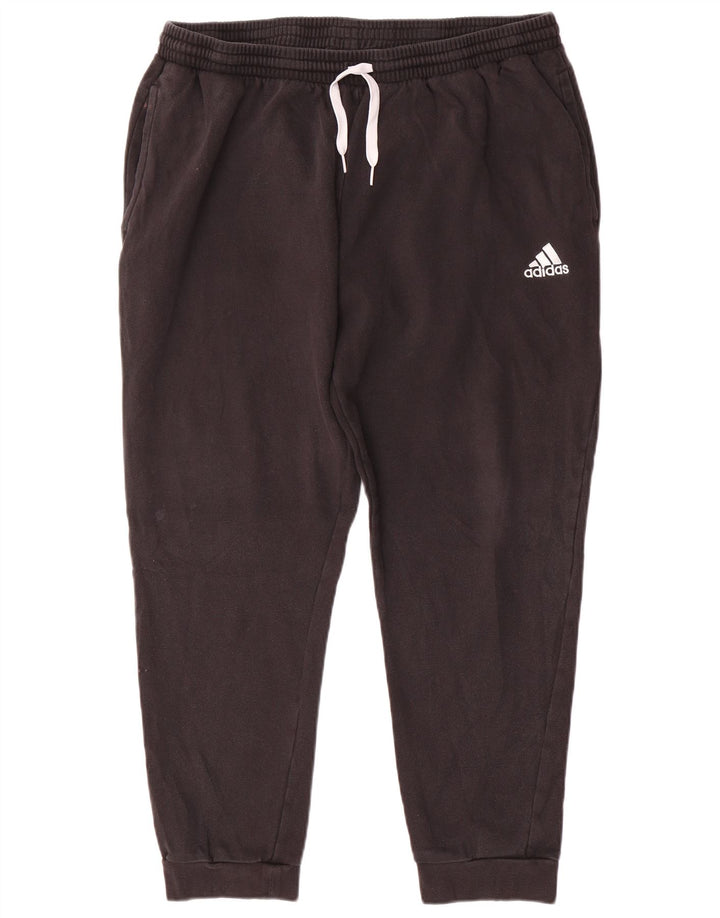 Ανδρική φόρμα ADIDAS Παντελόνι Joggers XL Μαύρο βαμβακερό