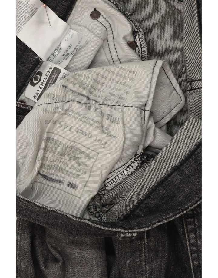 Ανδρικό τζιν Levi's Slim W36 L32 Γκρι βαμβακερό